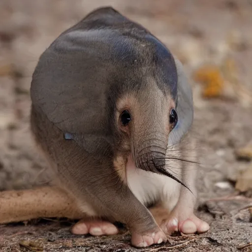 Image similar to a elephant - mouse - hybrid, animal photography