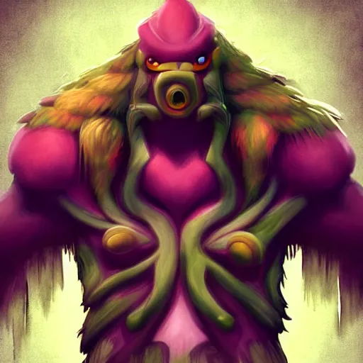 Image similar to treant protector from dota 2, digital art, in the style of Artgerm