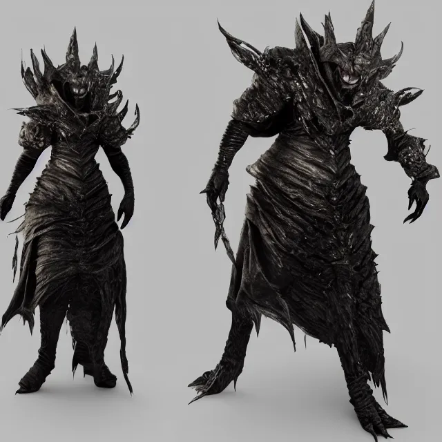 Image similar to queen beatrix as a monster in dark souls, dark cinematic, volumetric, realistic, 3 d render, cinematic lighting, ray tracing, cinematic, unreal engine 5, unreal engine render, octane render, hyper realistic, photo, 8 k