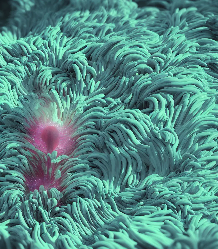 Image similar to alien anemone, amazing octane render, stylized, trending on artstation, glow, nature photography