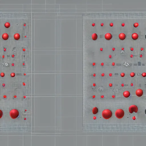 Image similar to at initial stages of development of an organism, algorithmic systems based on logic gates: yes/no, are sufficient to react to stimuli. Highly detailed 3D render in Octane and Vray