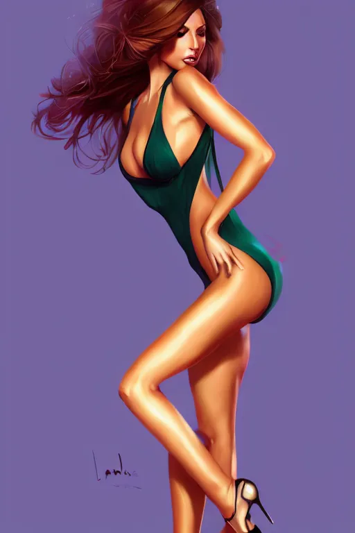 Image similar to full length portrait of very very very very very beautiful women with amazing body figure wearing tight club dress, digital painting, trending on artstation, concept art, sharp focus, illustration, art by aficionados and leonard and suli beli