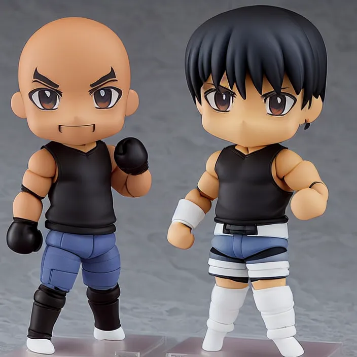 Image similar to mike tyson, an anime nendoroid of mike tyson, figurine, detailed product photo