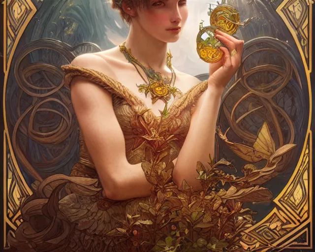 Image similar to photography of walter crane, deep focus, d & d, fantasy, intricate, elegant, highly detailed, digital painting, artstation, concept art, matte, sharp focus, illustration, hearthstone, art by artgerm and greg rutkowski and alphonse mucha