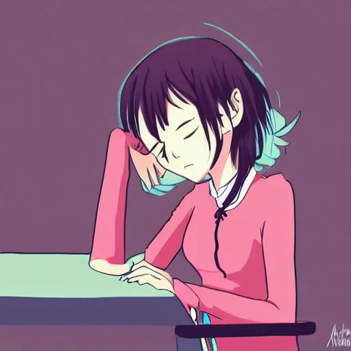 ᴛɪɴʏ ᴅɪᴘʜʏʟʟᴇɪᴀ on Tumblr: Image tagged with sad anime, girl, anime