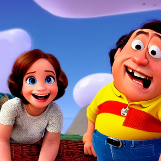 Image similar to Danny Devito Pixar movie