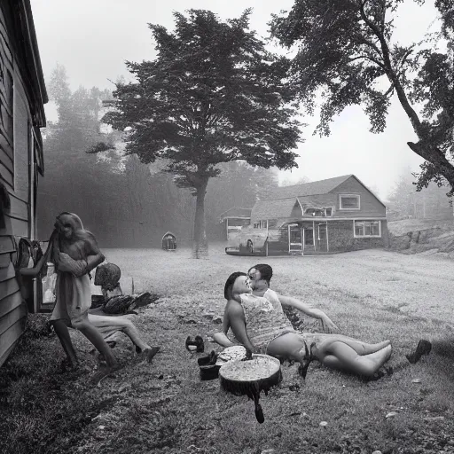 Prompt: a photograph by Gregory Crewdson