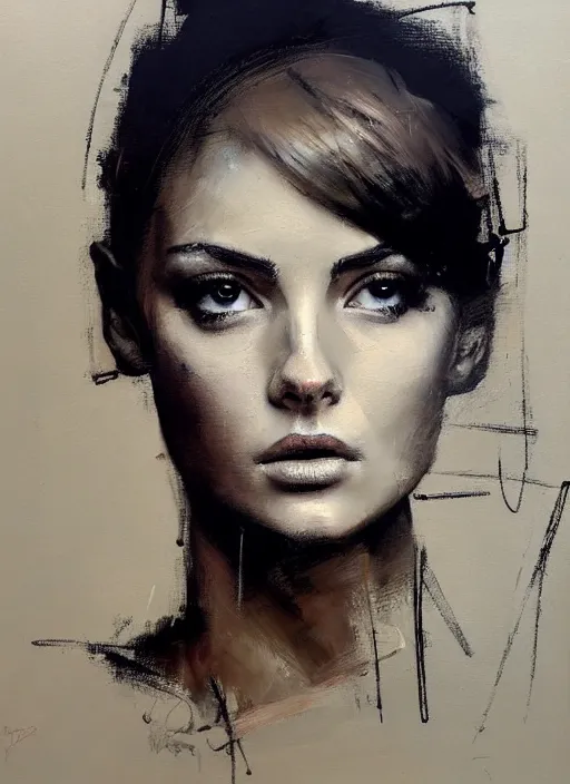 Prompt: painting of a gorgeous young woman in the style of Guy Denning, realistic, sharp focus, 8k high definition, insanely detailed, intricate, elegant, art by Guy Denning