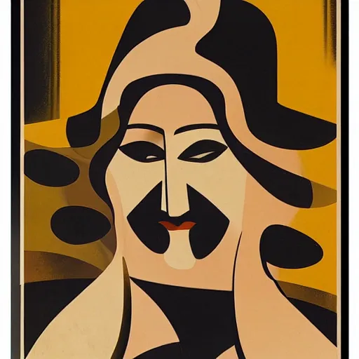 Prompt: a poster of the singer madonna. by ismael nery, wyndham lewis. behance, soviet propaganda, american propaganda