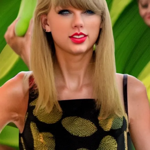 Image similar to taylor swift as a banana