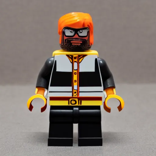 Image similar to Gordon Freeman as a Lego man