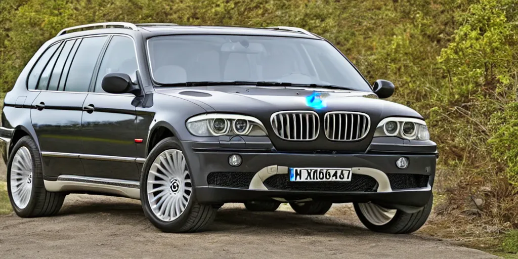 Prompt: 2000s BMW X7