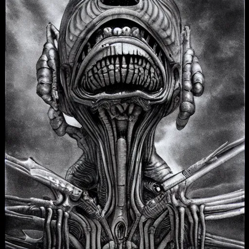 Image similar to giger erotomechanics