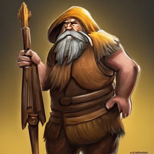 Prompt: miner dwarves, fantasy concept art, trending on Pinterest