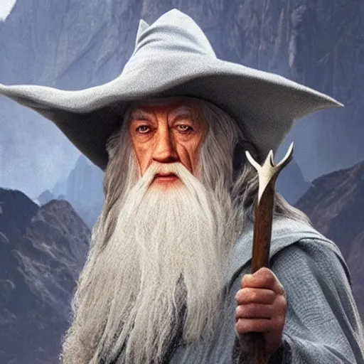 Prompt: gandalf as a woman, a female gandalf