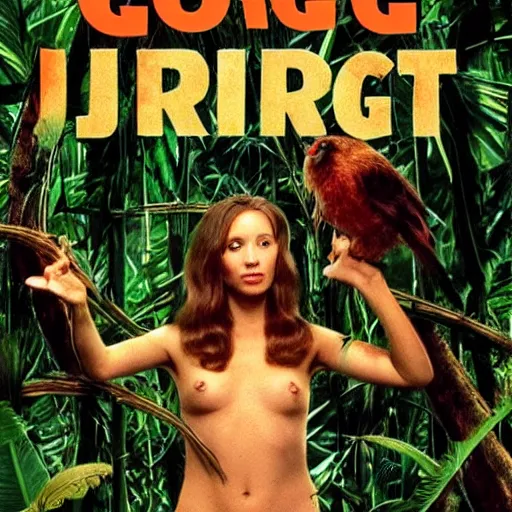 Image similar to george of the jungle directed by david lynch