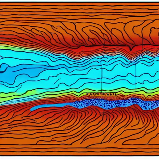 Prompt: The chronotemporal plane breaching the mass-energy boundary and leaking beyond the dimensional thermocline.