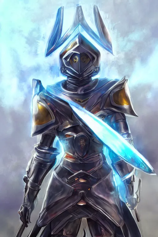 Image similar to helmet armor guardian destiny in witch queen illumination ray tracing hdr fanart arstation by sung choi robot ninja mask and eric pfeiffer and gabriel garza and casper konefal