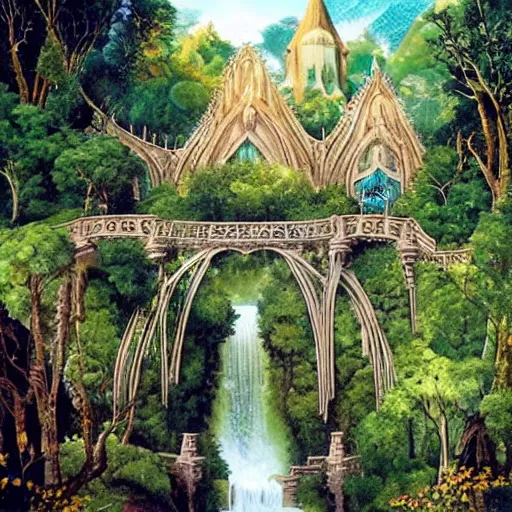 Image similar to rivendell