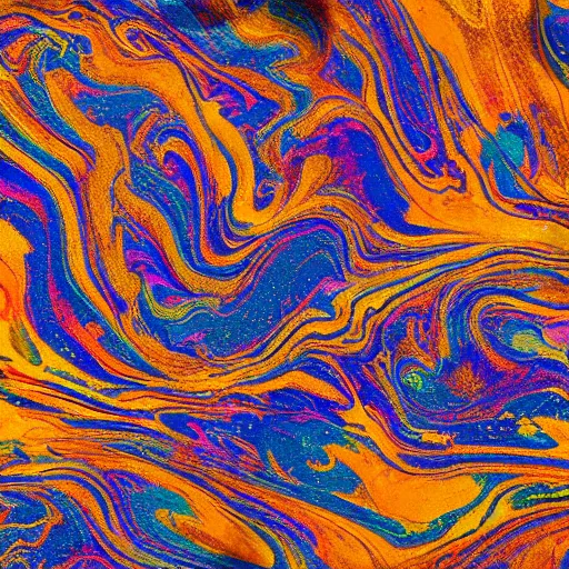Prompt: explosion of colors, marble, filament, 8 k, vivid colors