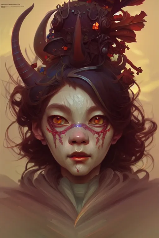 Image similar to beautiful goblin, highly detailed, digital painting, artstation, sharp focus, illustration, art by tan zi and ayanamikodon and alphonse mucha and wlop