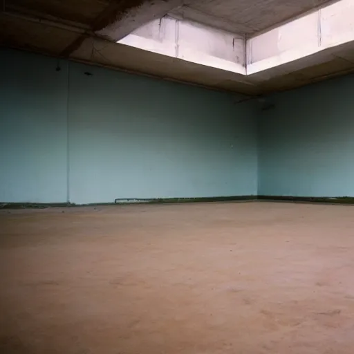 Prompt: an empty room with no elephants