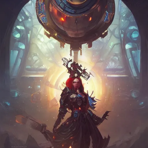 Image similar to warhammer 4 0 k nikola tesla, fantasy, intricate, elegant, highly detailed, digital painting, artstation, concept art, matte, sharp focus, illustration, hearthstone, art by artgerm and greg rutkowski and alphonse mucha