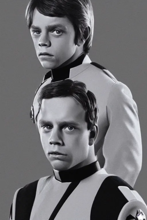 portrait of young mark hamill as luke skywalker in a, Stable Diffusion