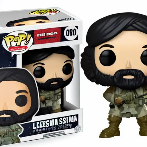 Prompt: Osma Bin Laden Funko Pop