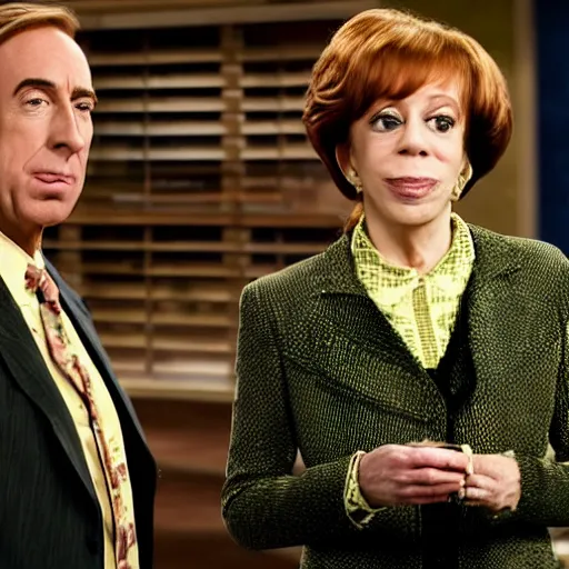 Image similar to Carol Burnett kills Saul Goodman