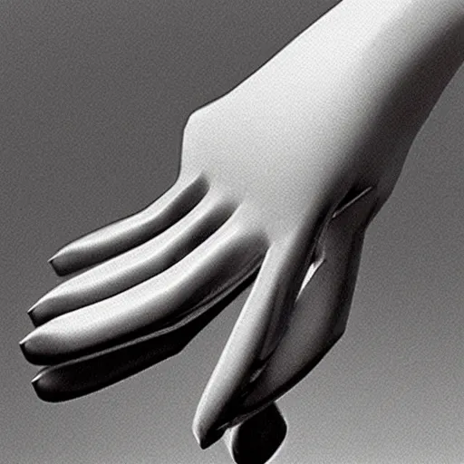 Image similar to gynoid hand,