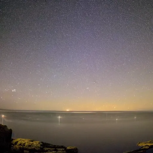 Image similar to underwater meteor shower