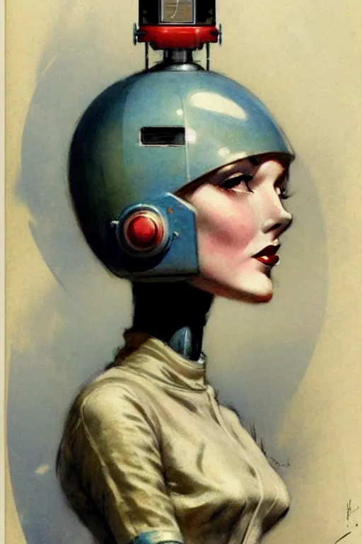 Image similar to ( ( ( ( ( 1 9 5 0 s retro future android robot mobile pretty actress. muted colors., ) ) ) ) ) by jean - baptiste monge,!!!!!!!!!!!!!!!!!!!!!!!!!