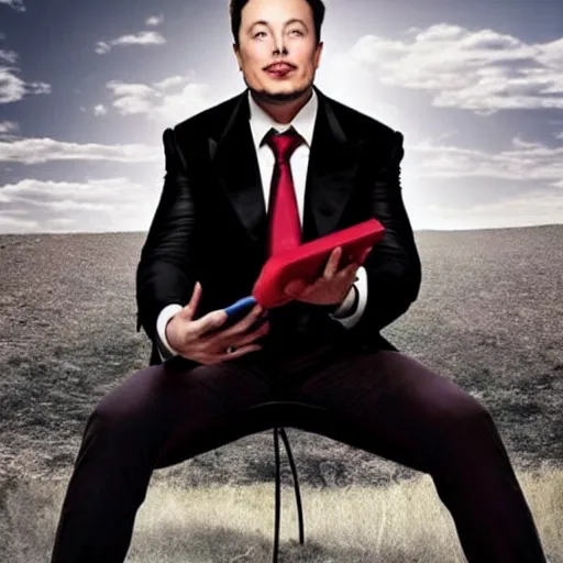 Image similar to elon musk, netflix adaptation