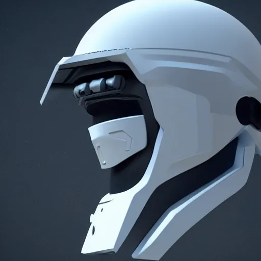 Prompt: sci-fi helmet by vitaly bulgarov, trending on Artstation, 8k, photorealistic, hyper detailed, unreal engine 5,