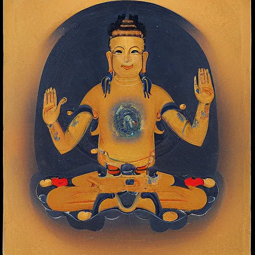 Prompt: ‘Daniel Schmachtenberger Bodhisattva’