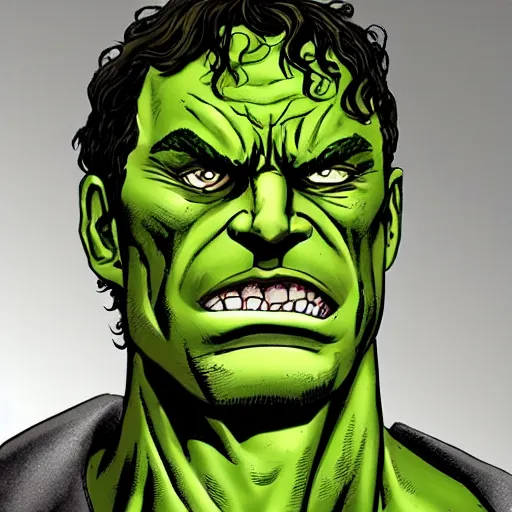 Image similar to Andrew Lincoln as The Hulk