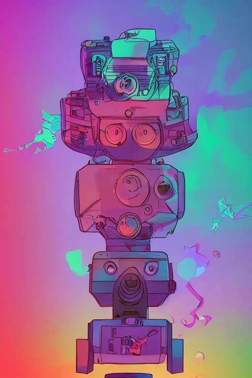 Prompt: mover who walks chlorastrolite,in the style of Eva Widermann and Wojciech Siudmak,trending on artstation, multicolored lighting camera view from above,positivism ,Pixar ,Stranger Things ,Pan’s Labyrinth ,camcorder effect ,