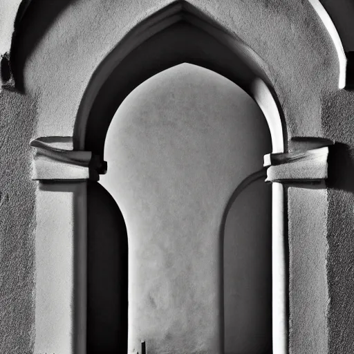 Image similar to archway, award winning black and white photography