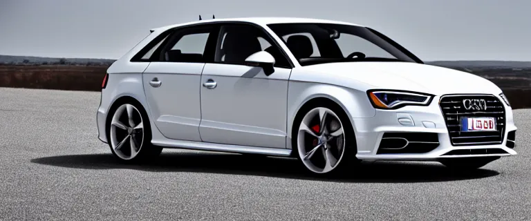 Image similar to Audi S3 (2017), created by Barclay Shaw