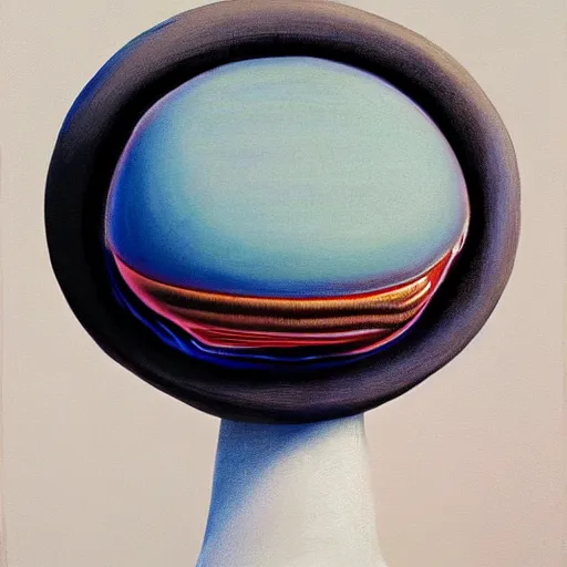 Image similar to alien by wayne thiebaud