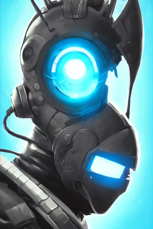 Image similar to epic mask helmet robot ninja portrait stylized as fornite style game design fanart by concept artist gervasio canda, behance hd by jesper ejsing, by rhads, makoto shinkai and lois van baarle, ilya kuvshinov, rossdraws global illumination radiating a glowing aura global illumination ray tracing hdr render in unreal engine 5