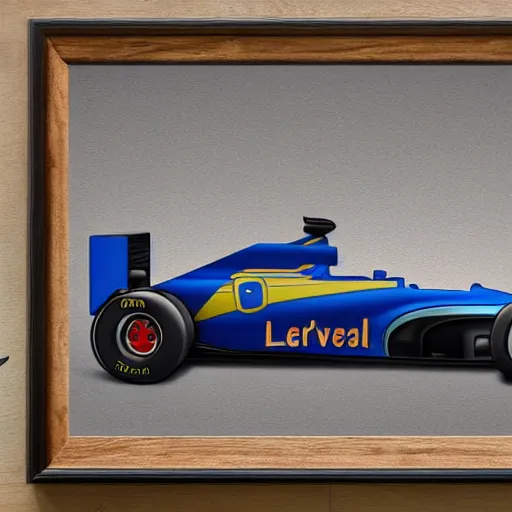 Prompt: 2 0 2 2 formula 1 car in the style of leonardo da vinci