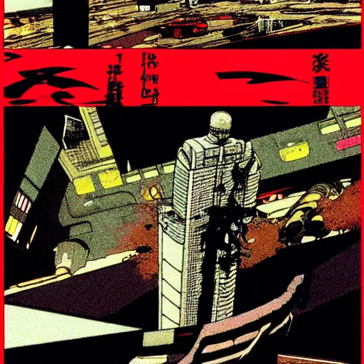 Image similar to Scenes from the movie Akira 2 by Katsuhiro Otomo