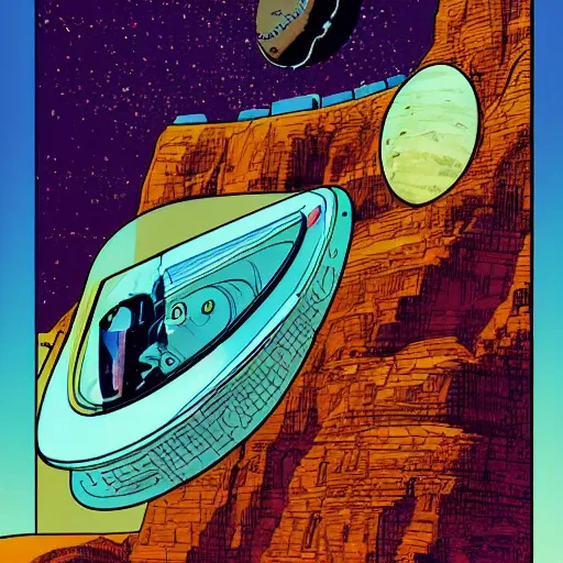 Prompt: elon musk retro minimalist portrait moebius starwatcher comic by jean giraud, 8 k