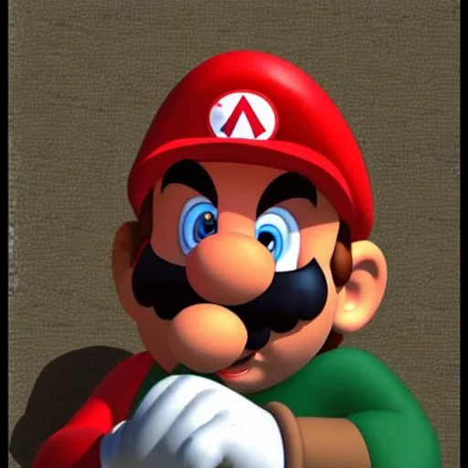 Image similar to mario smoking cannabis