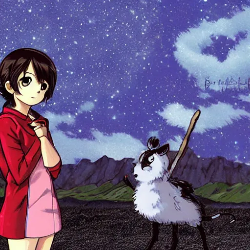 Image similar to haruhi standing in the artic