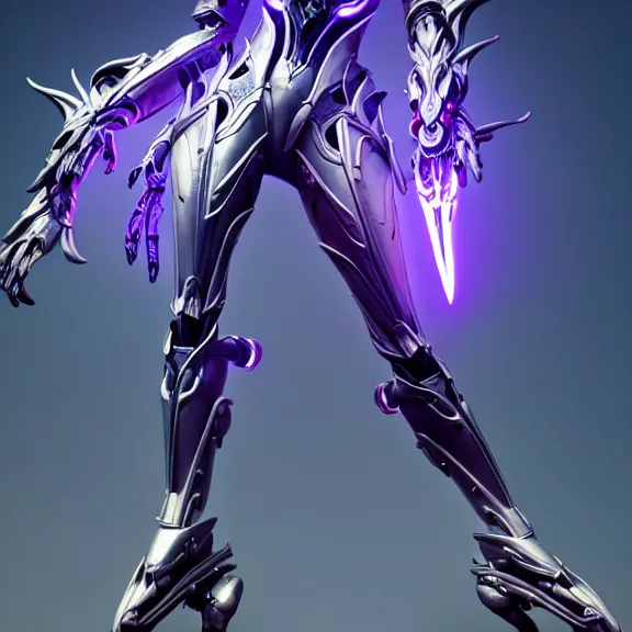 Image similar to extremely detailed front shot of a giant 1000 meter tall beautiful stunning saryn prime female warframe goddess, that's an anthropomorphic hot robot mecha female dragon, silver sharp streamlined armor, detailed head, sharp claws, glowing Purple LED eyes, sitting cutely in the background, rump on top of a mountain below her, a tiny forest with a village in the foreground, in front of her, fog rolling in, dragon art, warframe fanart, Destiny fanart, micro art, macro art, giantess art, fantasy, goddess art, furry art, furaffinity, high quality 3D realistic, DeviantArt, artstation, Eka's Portal, HD, depth of field