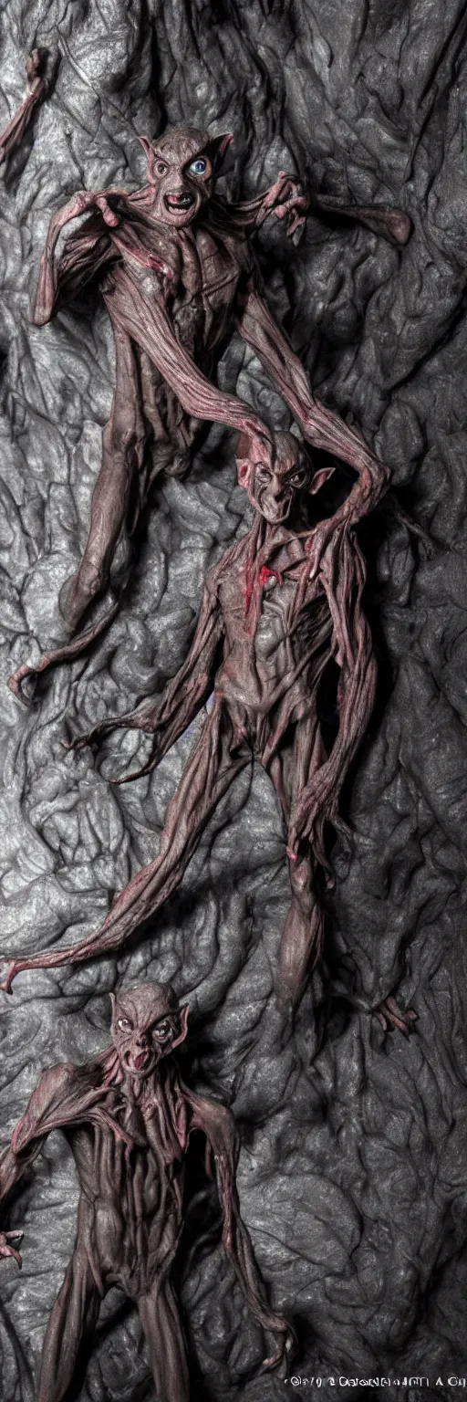 Prompt: photo of demon gollum, full body, detailed, sony a 7 r