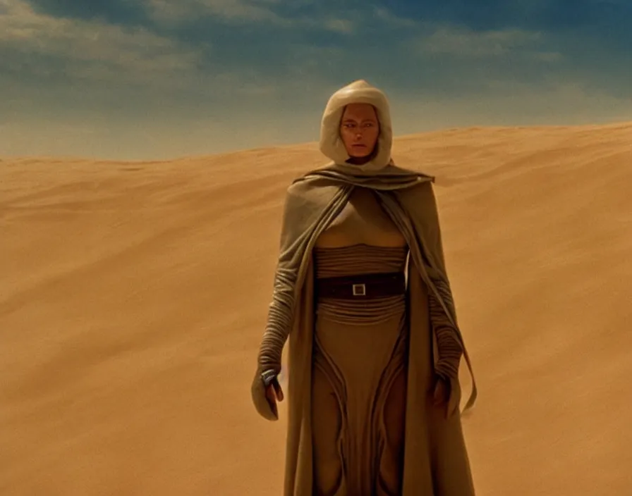 Image similar to dune, directed by alejandro jodorowsky, scifi, epic, ethereal, 8 k